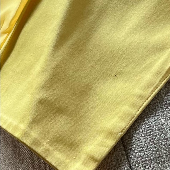 Sandro Yellow Short A-line Jacket Designer Double breast 4Big Buttons 3/4 Sleeve - Picture 11 of 11